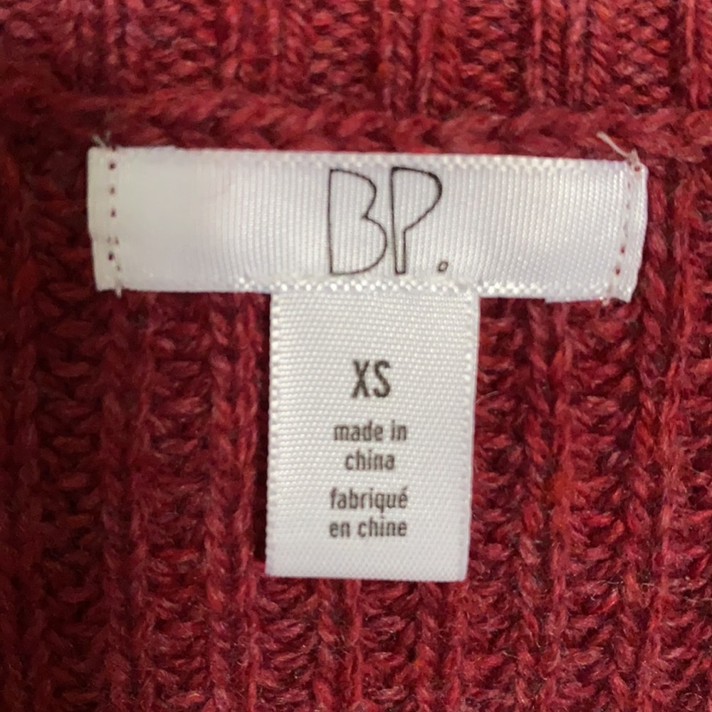 BP Ribbed Mock Neck Sweater - Picture 3 of 4